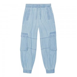 Molo Aliki Broeken & Jeans Meisje Summer Wash Indigo | NL0000366