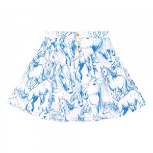 Molo Betsy Rokken Meisje Blue Horses | NL0000456