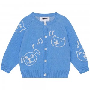 Molo Brody Sweatshirts Cardigans Jongen Forget Me Not | NL0001316