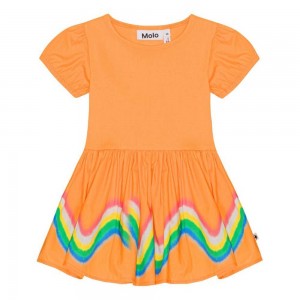 Molo Caitlin Jurken Meisje Baby Rainbow | NL0001300