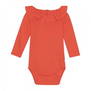 Molo Faye Bodies Babysuits Meisje Red Clay | NL0001282