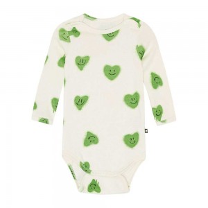 Molo Foss Bodies Babysuits Jongen Hearts | NL0001248