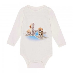 Molo Foss Bodies Babysuits Meisje Love Music Body | NL0001272