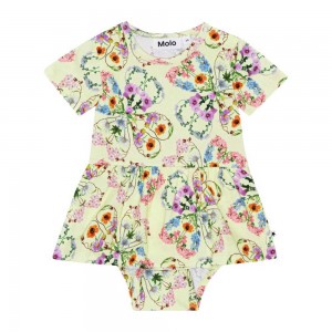 Molo Frannie Bodies Babysuits Meisje Flower Love | NL0001254