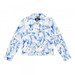 Molo Heidi Jassen Blue Horses | NL0000016