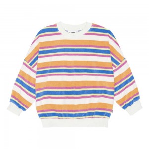 Molo Marika Sweatshirts Cardigans Meisje Artist Stripe | NL0000474