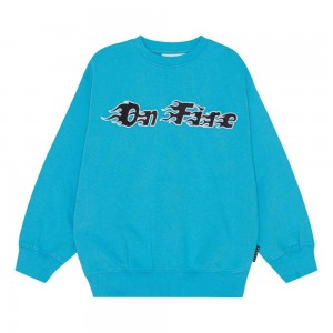 Molo Monti Sweatshirts Cardigans Jongen Turquoise Blue | NL0000764