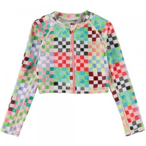 Molo Nellie Uv Zwemshirt Check Petit | NL0001081