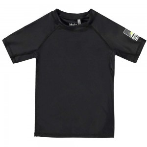 Molo Neptune Uv Zwemshirt Black | NL0001097