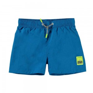 Molo Niko Solid Zwemshorts Retro Blue | NL0001141