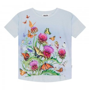 Molo Raeesa T Shirts Tops Meisje Garden Life | NL0000599