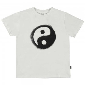 Molo Rame T Shirts Tops Jongen Water Yin Yang | NL0000633