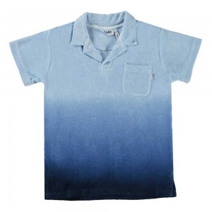 Molo Randel T Shirts Tops Jongen Reef Blue | NL0000637