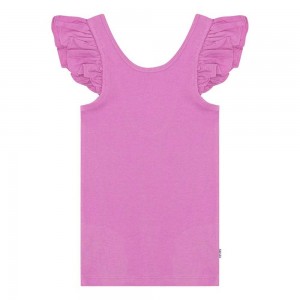 Molo Ranja T Shirts Tops Meisje Purple Pink | NL0000535