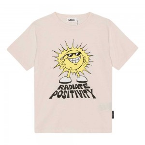 Molo Riley T Shirts Tops Jongen Positive Sun | NL0000818