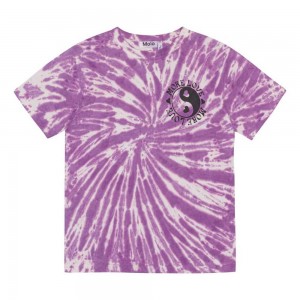 Molo Riley T Shirts Tops Meisje Love Tie Dye | NL0000563