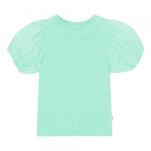 Molo Ritta T Shirts Tops Meisje Cool Mint | NL0000587