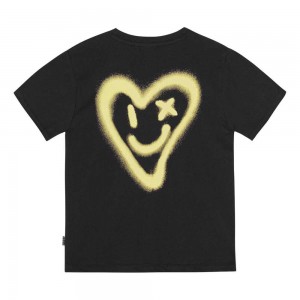 Molo Rodney T Shirts Tops Jongen Black | NL0000803