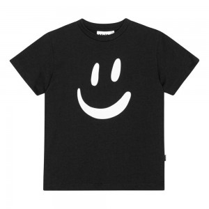 Molo Roxo T Shirts Tops Jongen Black | NL0000858