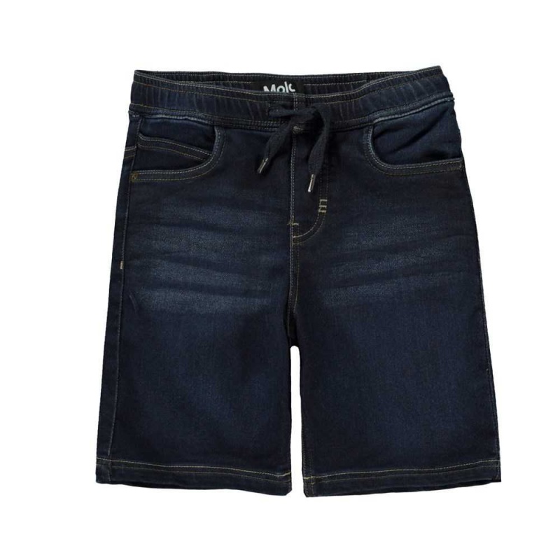 Molo Ali Korte Broeken Jongen Dark Indigo | NL0000734