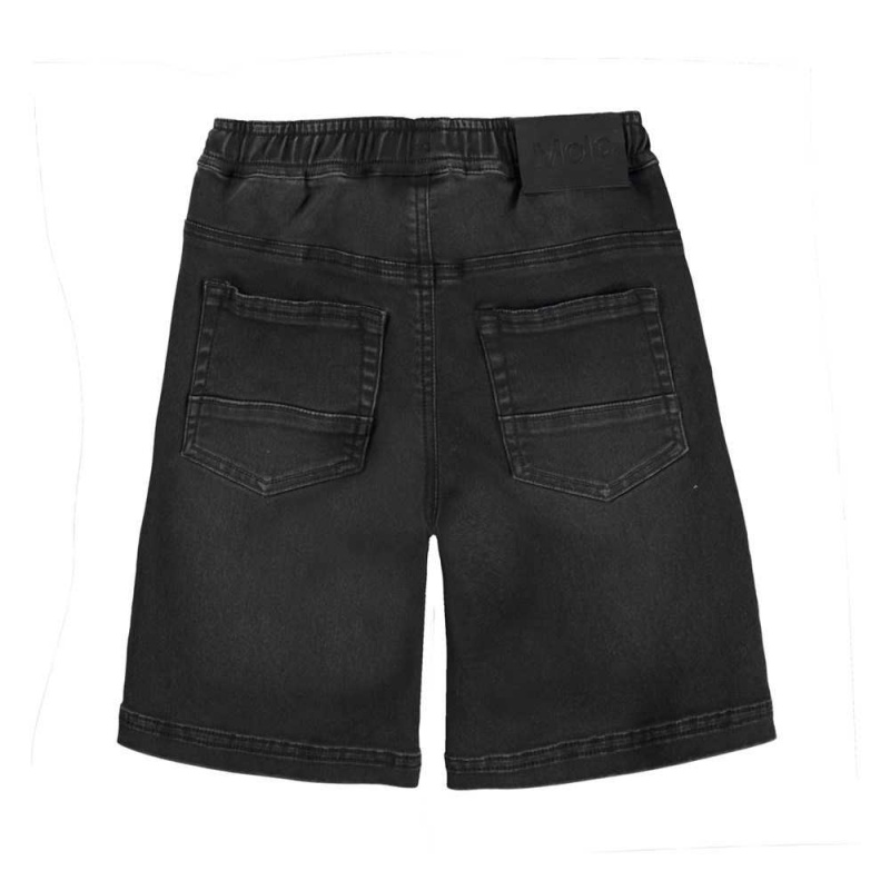 Molo Ali Korte Broeken Jongen Washed Black | NL0000687