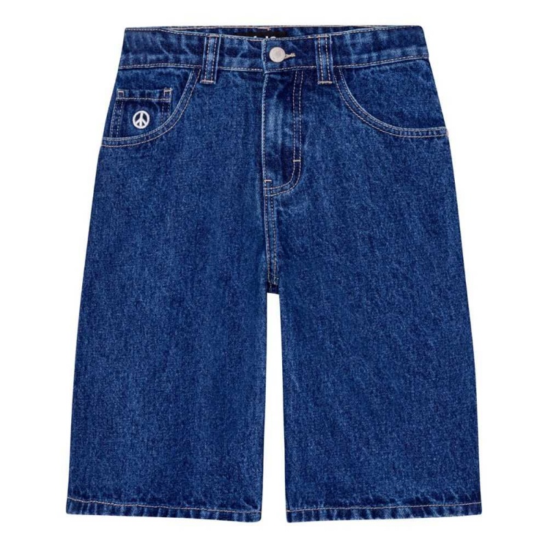 Molo Alpha Korte Broeken Jongen Blue Denim | NL0000732