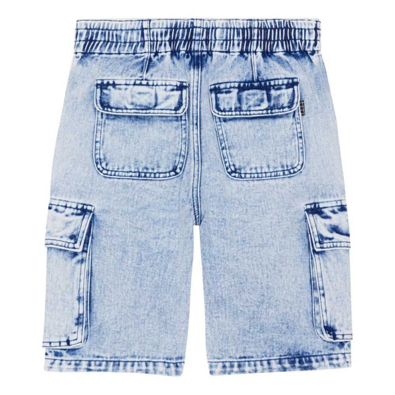 Molo Alvy Korte Broeken Jongen Light Stone Denim | NL0000701