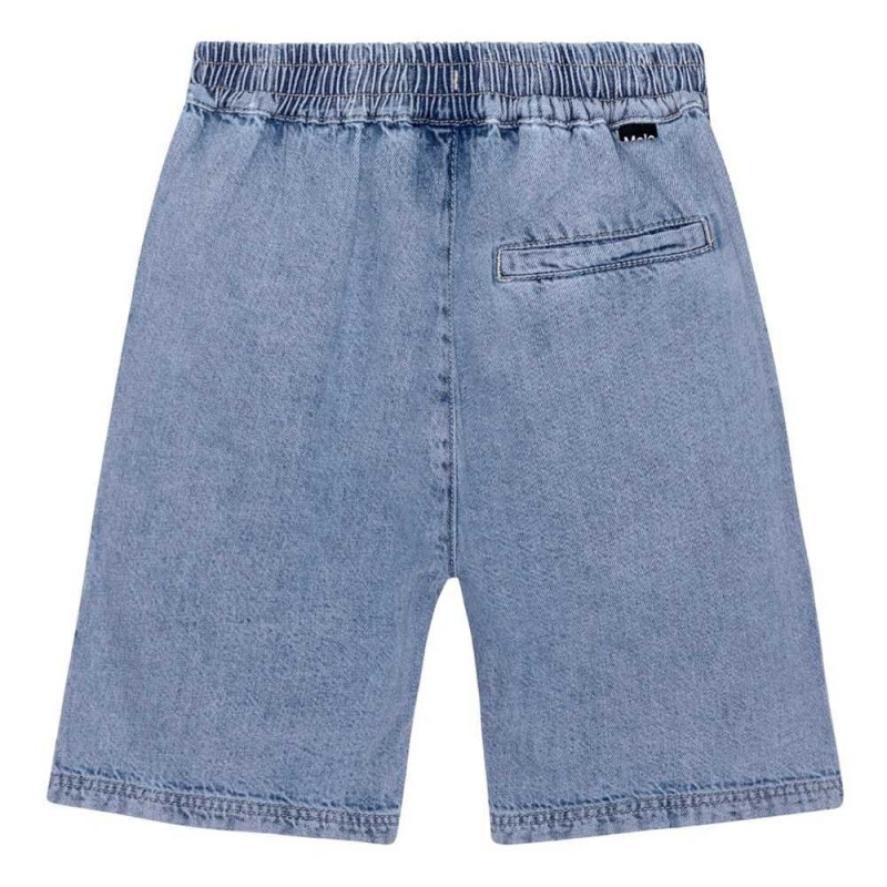 Molo Avart Korte Broeken Jongen Bleach Denim | NL0000700