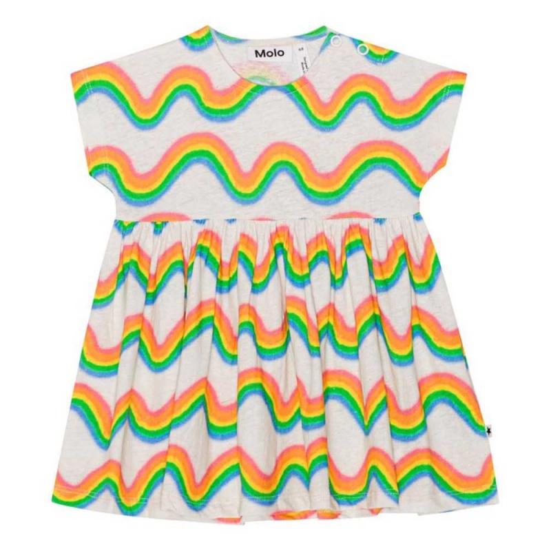 Molo Channi Jurken Meisje Rainbow Mini | NL0001301