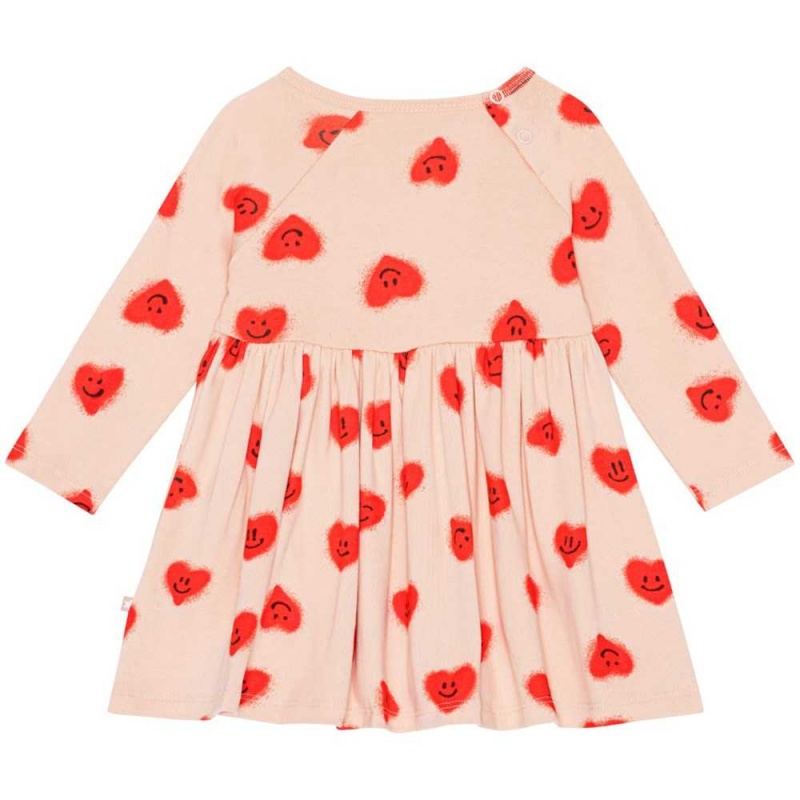 Molo Charmaine Jurken Meisje Red Hearts_ Jersey | NL0001314