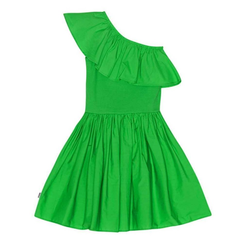 Molo Chloey Jurken Meisje Classic Green | NL0000225