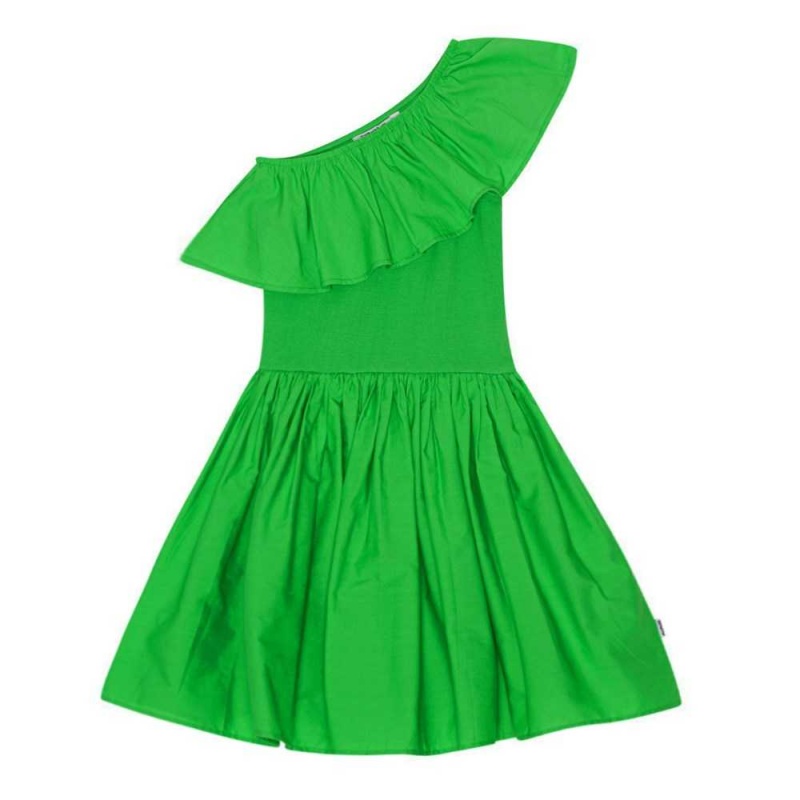 Molo Chloey Jurken Meisje Classic Green | NL0000225