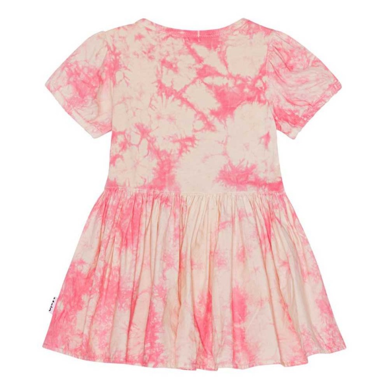 Molo Cibi Jurken Meisje Rose Tie Dye | NL0001298