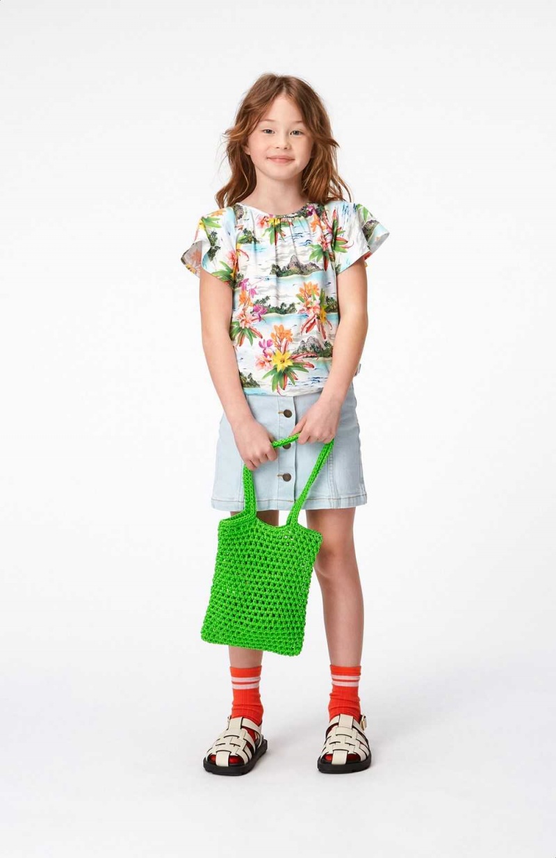 Molo Crochet Bag Bags Classic Green | NL0000896