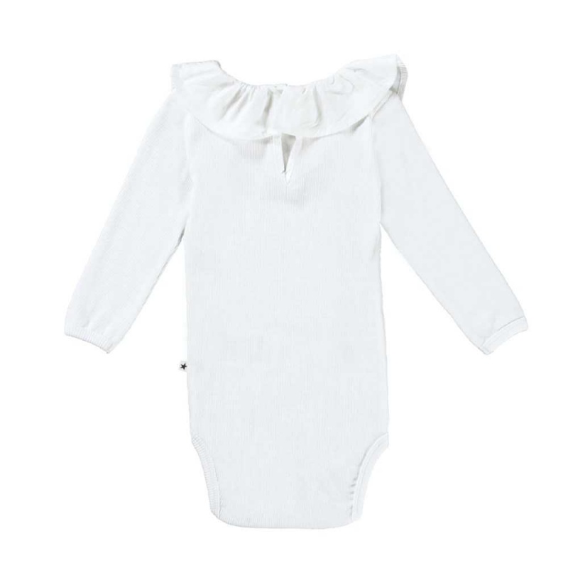 Molo Faye Bodies Babysuits Meisje White | NL0001273