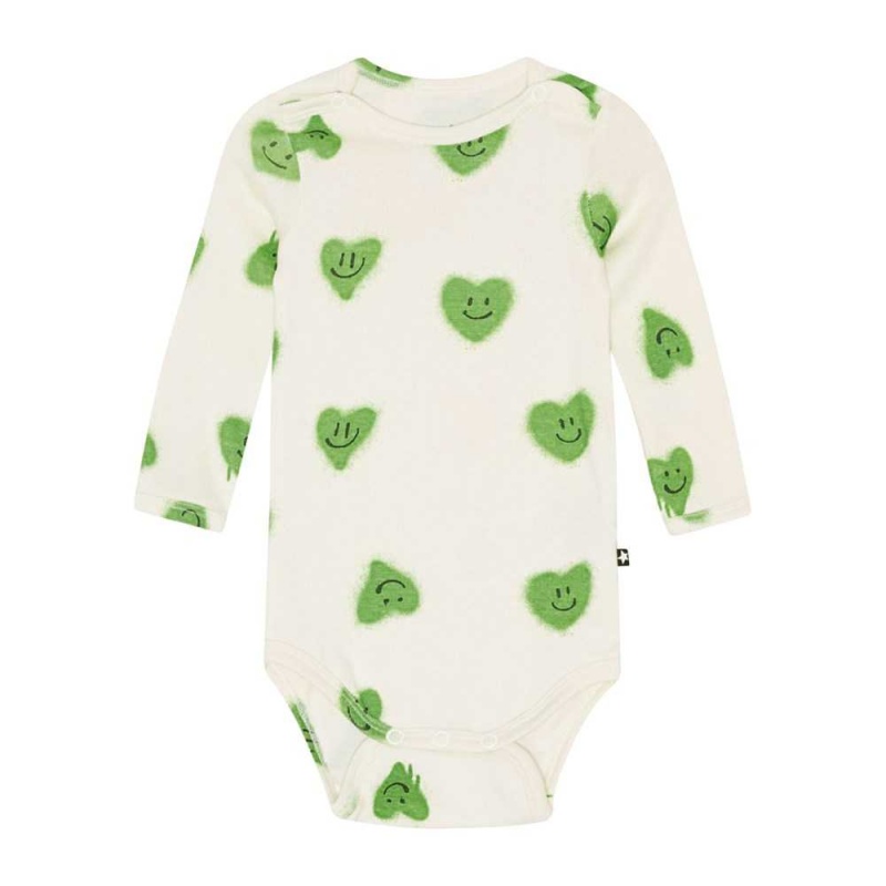 Molo Foss Bodies Babysuits Meisje Hearts | NL0001264