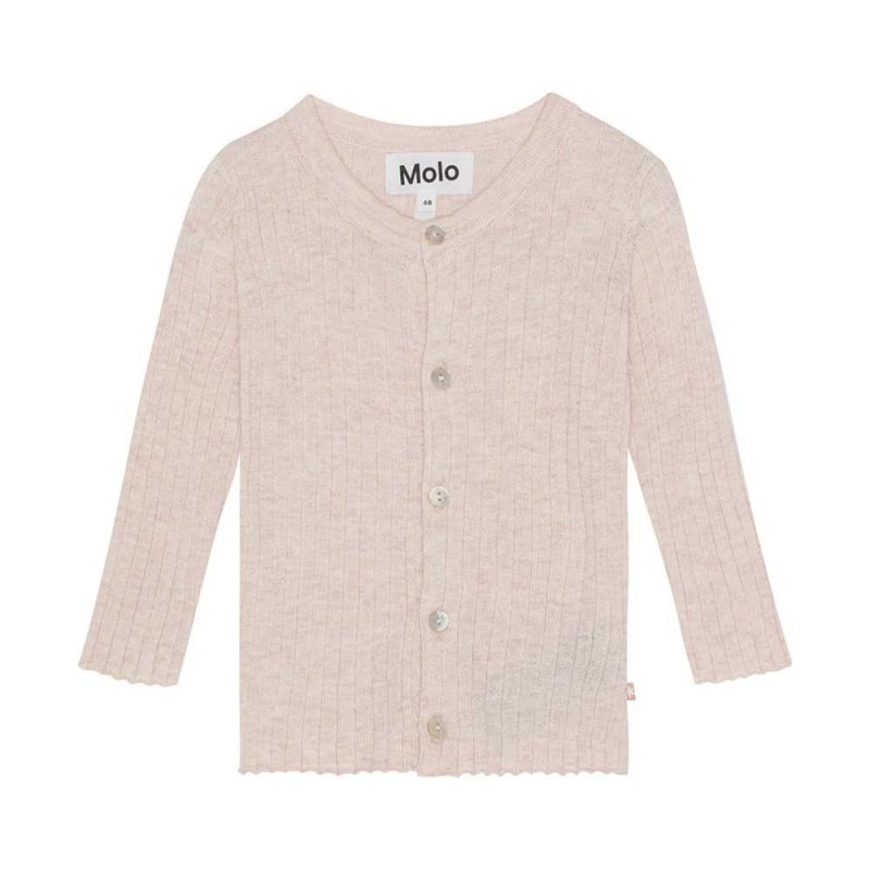 Molo Georgette Sweatshirts Cardigans Jongen Rose Melange | NL0001321