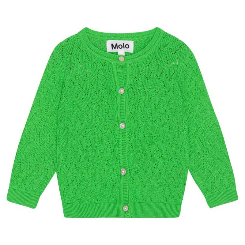 Molo Gilli Sweatshirts Cardigans Meisje Classic Green | NL0001325