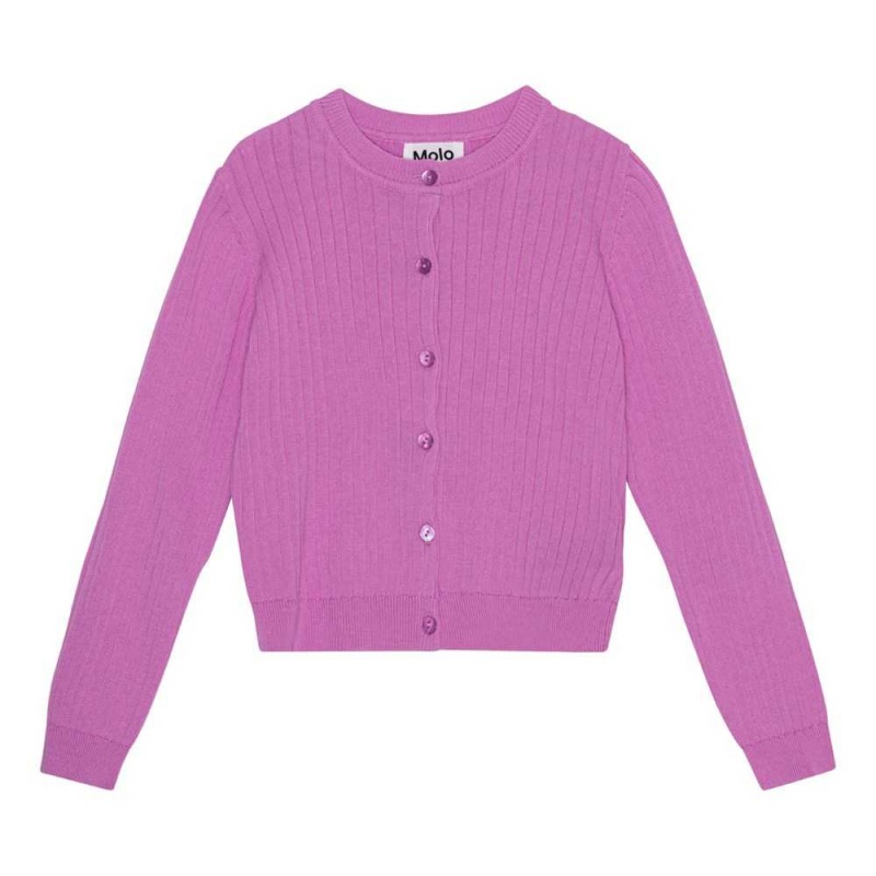 Molo Gloria Sweatshirts Cardigans Meisje Purple Pink | NL0000301