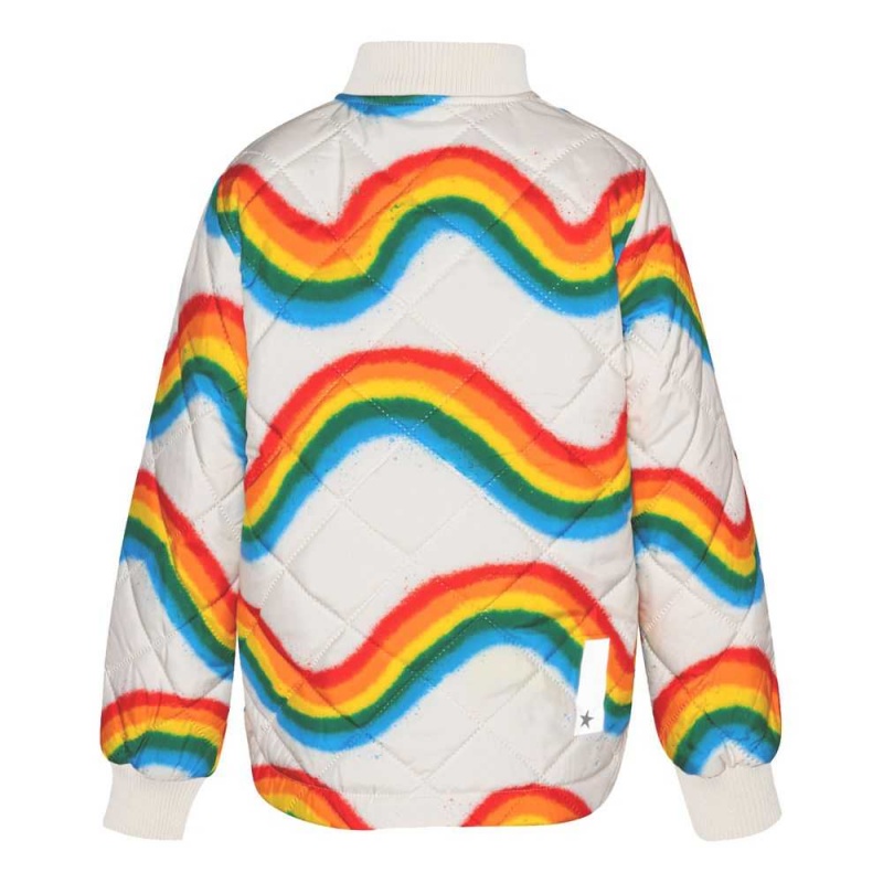 Molo Hallow Fleece Softshell Rainbow Big | NL0000143