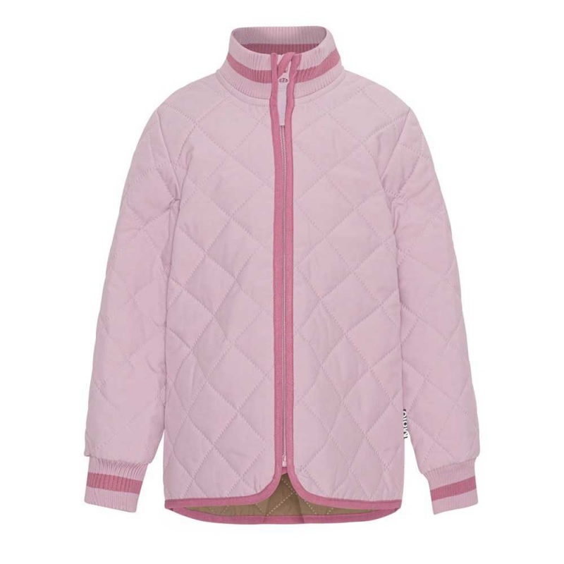 Molo Husky Fleece Softshell Blue Pink | NL0000159