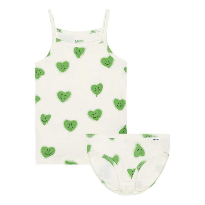 Molo Janice Set Underwear Nightwear Meisje Hearts | NL0000610