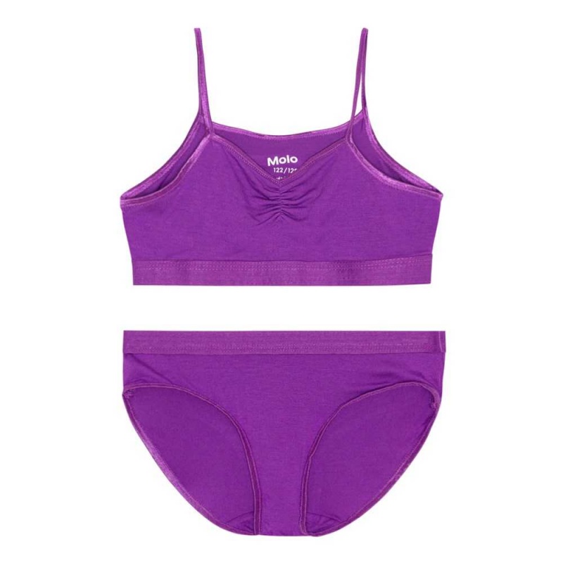 Molo Jinny Set Underwear Nightwear Meisje Purple Dusk | NL0000605