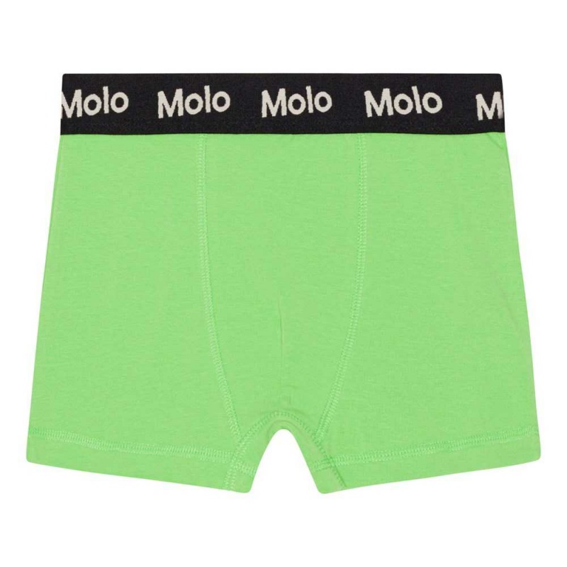 Molo Justin 2-pack Underwear Nightwear Jongen Grass Smiles | NL0000875