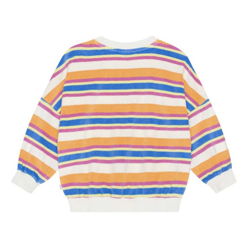 Molo Marika Sweatshirts Cardigans Meisje Artist Stripe | NL0000474