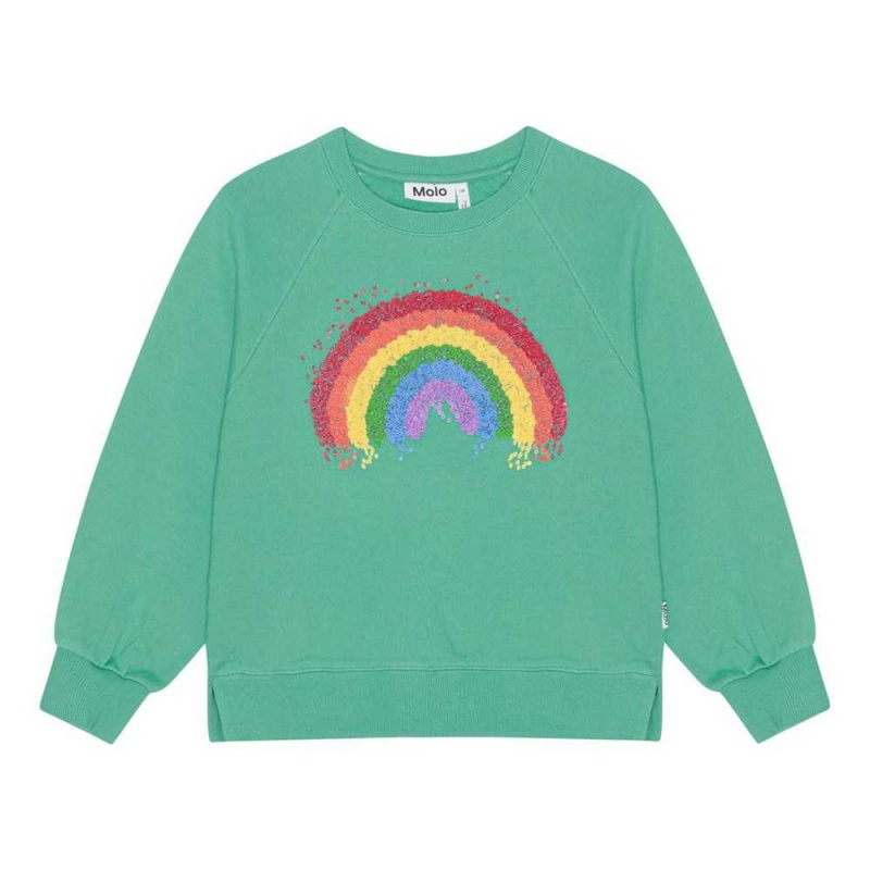 Molo Marilee Sweatshirts Cardigans Meisje Chalk Green | NL0000475