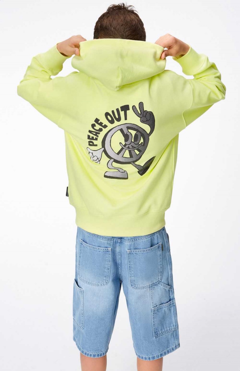 Molo Matt Sweatshirts Cardigans Jongen Sour Lemon | NL0000753