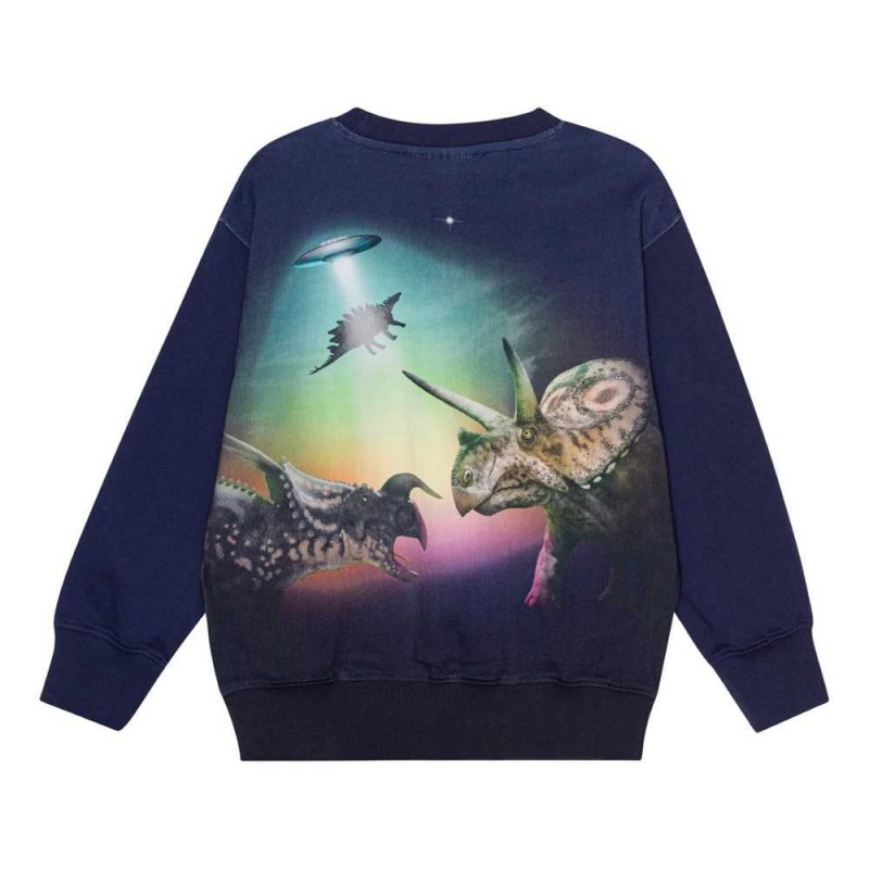 Molo Mattis Sweatshirts Cardigans Jongen Beam Up Dinos | NL0000755