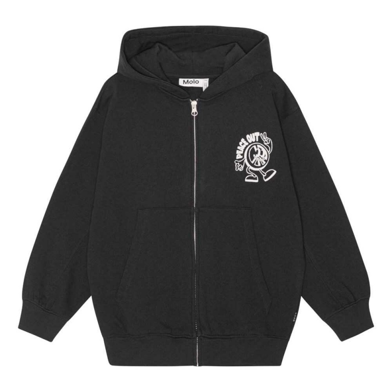 Molo Mazz Sweatshirts Cardigans Jongen Black | NL0000756