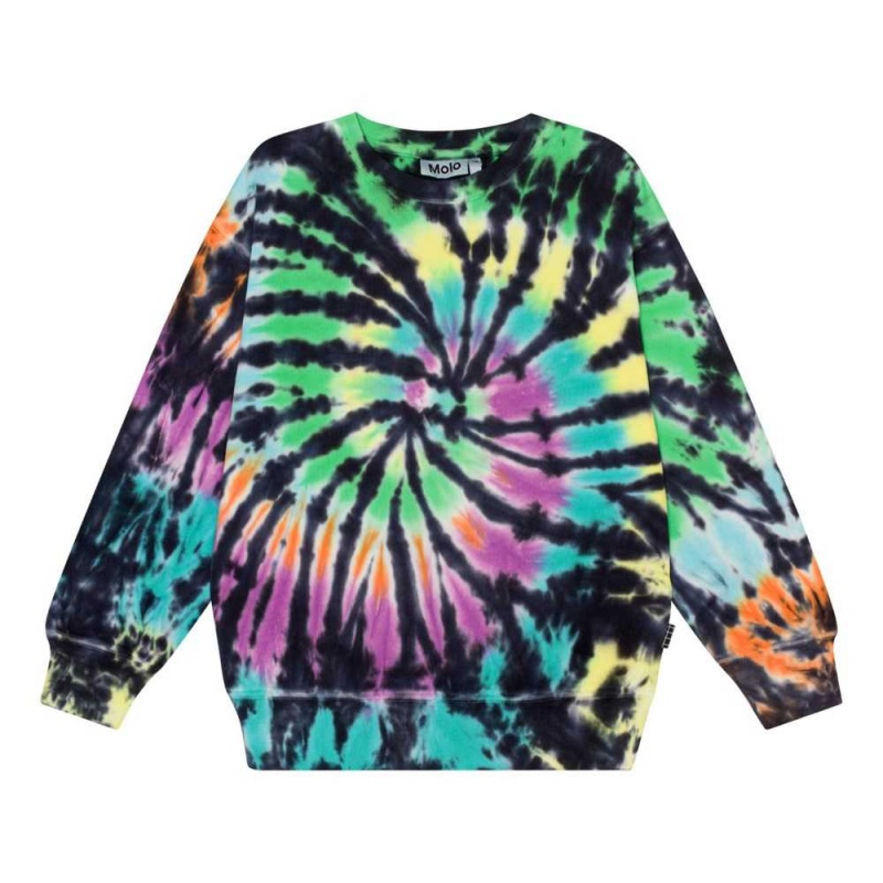 Molo Memphis Sweatshirts Cardigans Jongen Colourful Dye | NL0000744